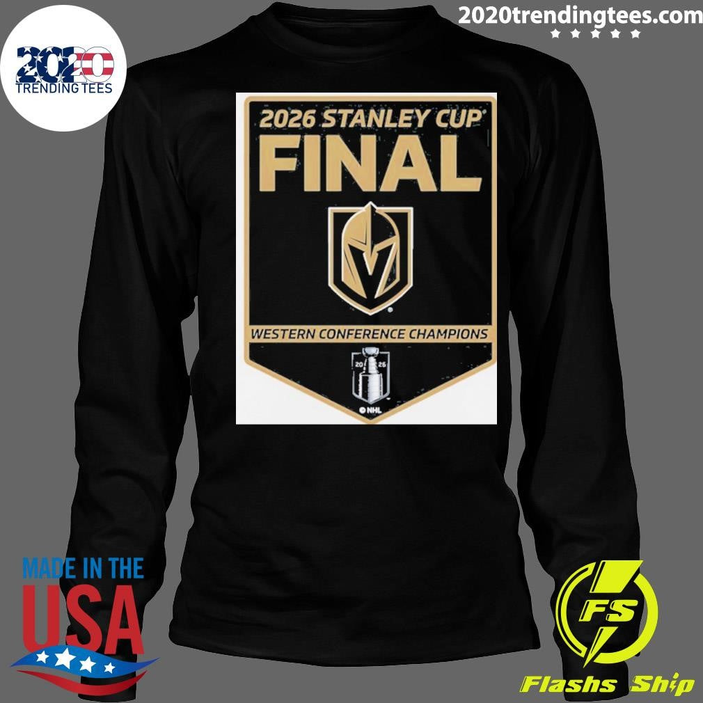 2026 Nhl Western Conference Champions Vegas Golden Knights Shirt