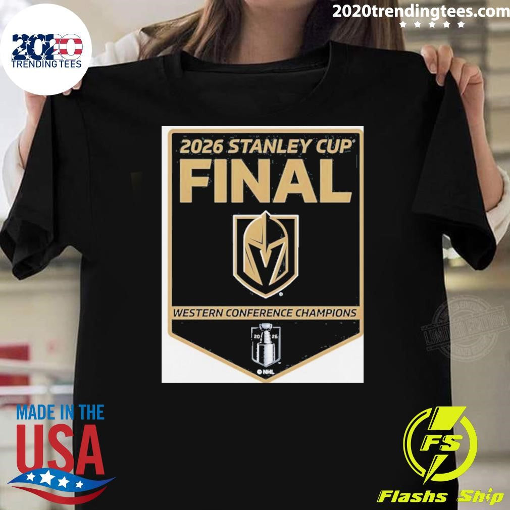 2026 Nhl Western Conference Champions Vegas Golden Knights Shirt