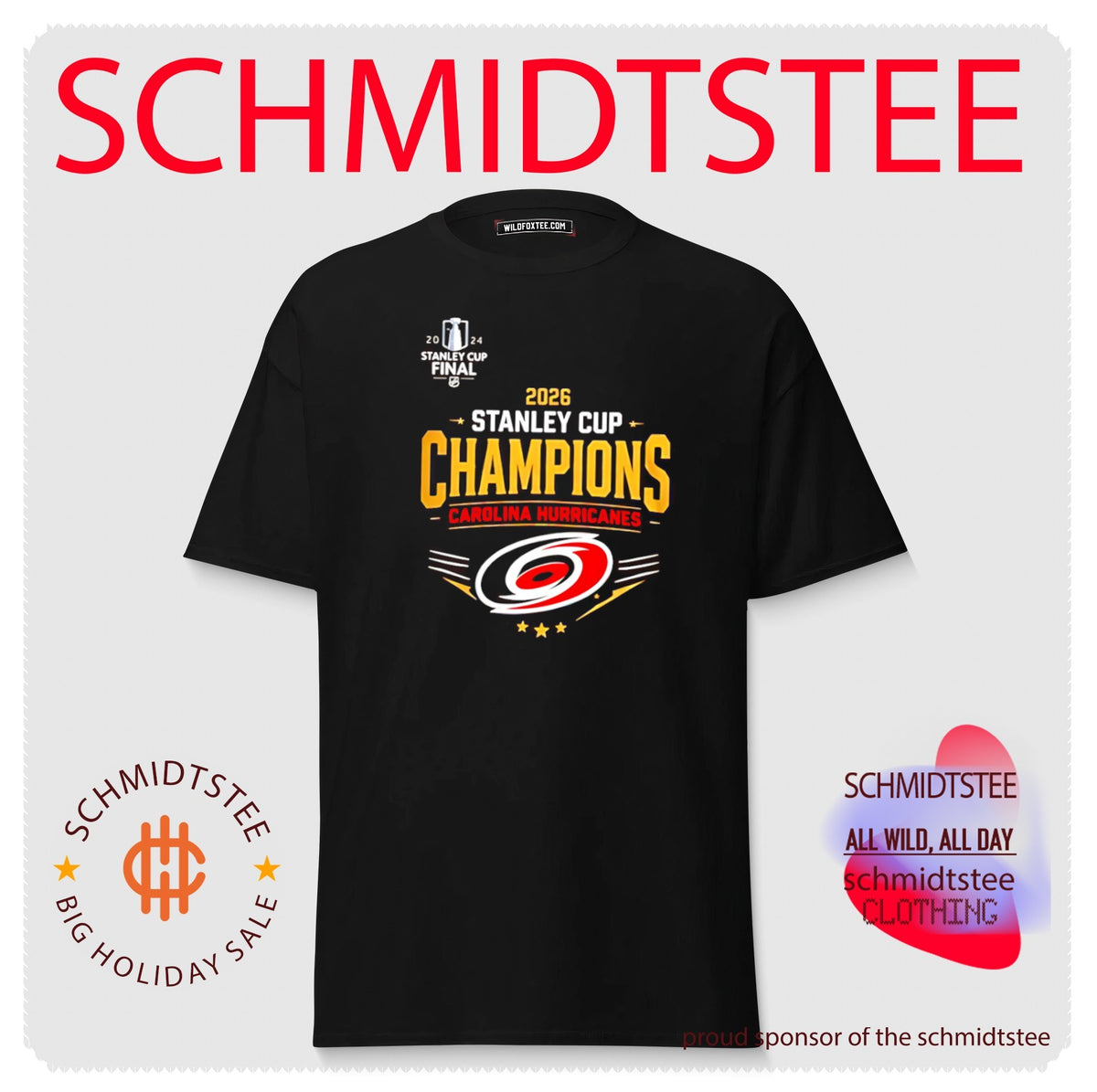 2026 Stanley Cup Champions 2026 Carolina Hurricanes Hockey shirt