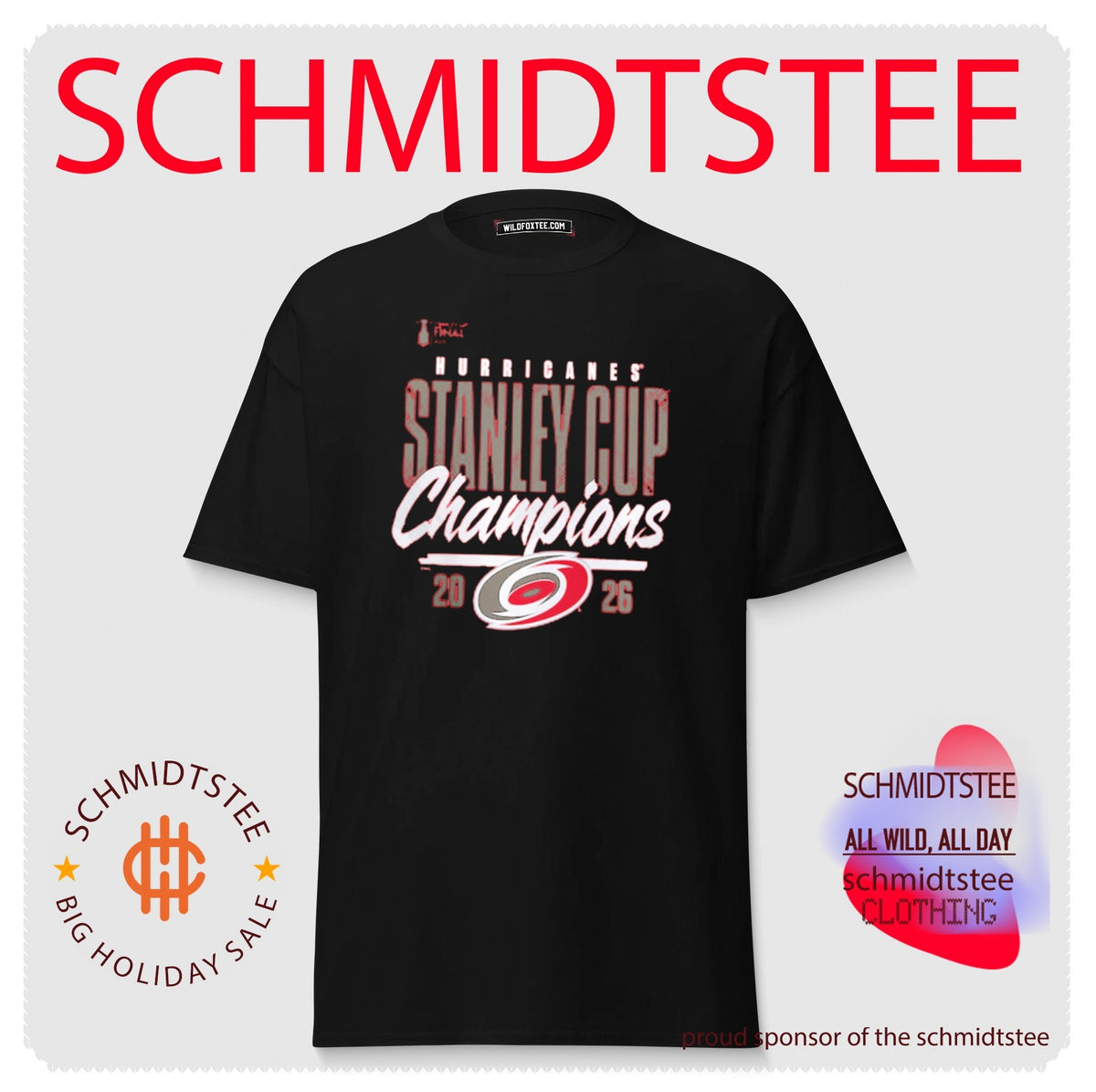 2026 Stanley Cup Champions Carolina Hurricanes shirt