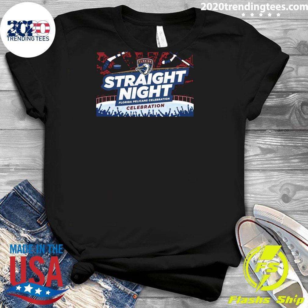 2026 Straight Night Florida Pelicans Celebration Operations Shirt