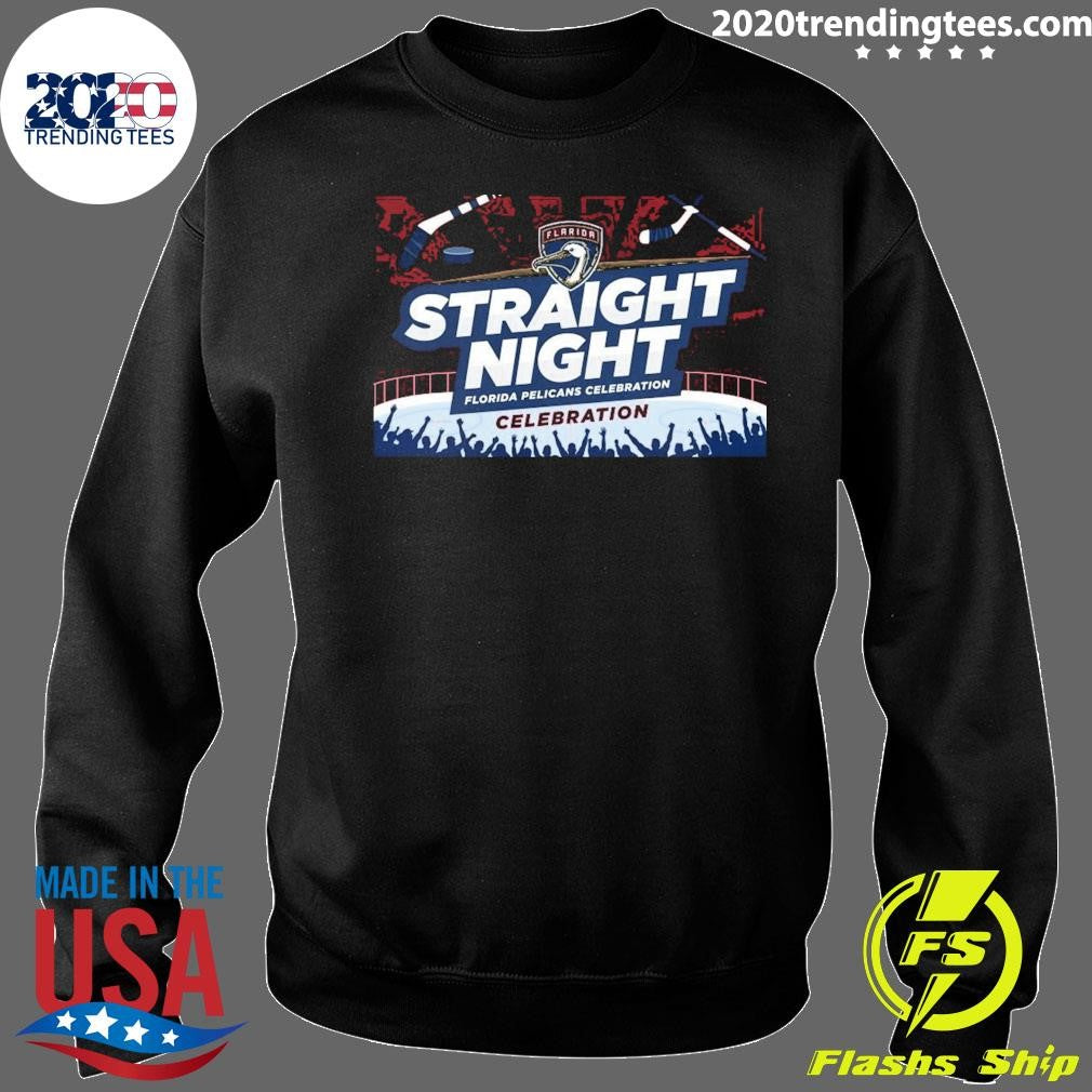 2026 Straight Night Florida Pelicans Celebration Operations Shirt