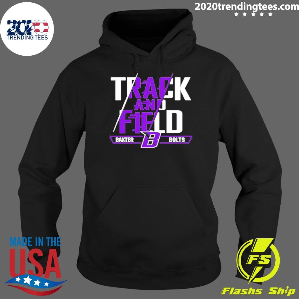2026 Track And Field Baxter Bolts logo Shirt