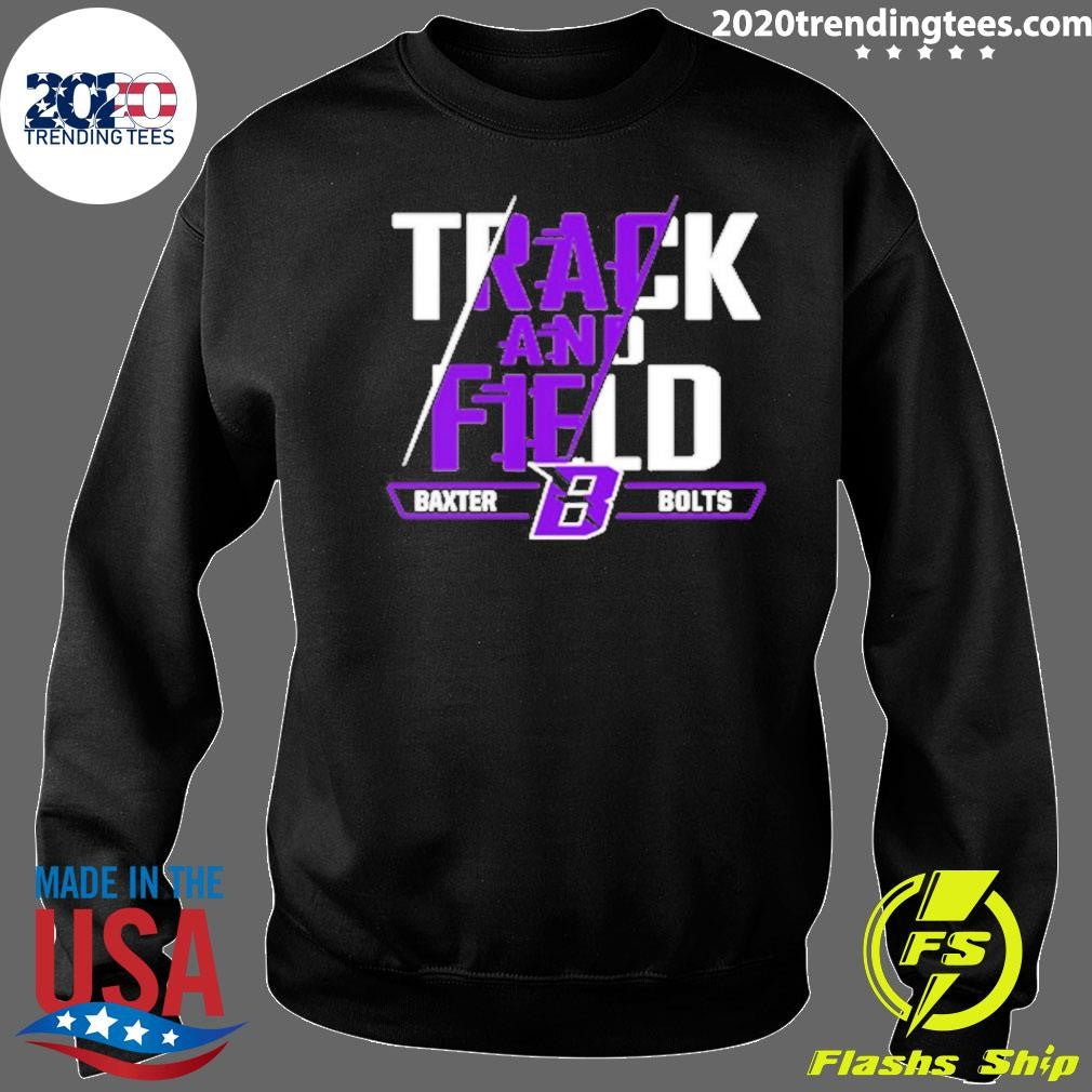 2026 Track And Field Baxter Bolts logo Shirt