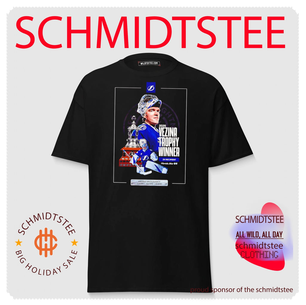 2026 Vezina Trophy Winner Tampa Bay Lightning Andrei Vasilevskiy poster shirt