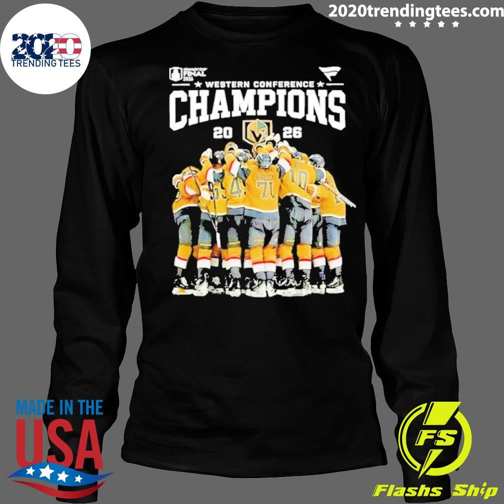 2026 Western Conference Champions Vegas Golden Knights Shirt