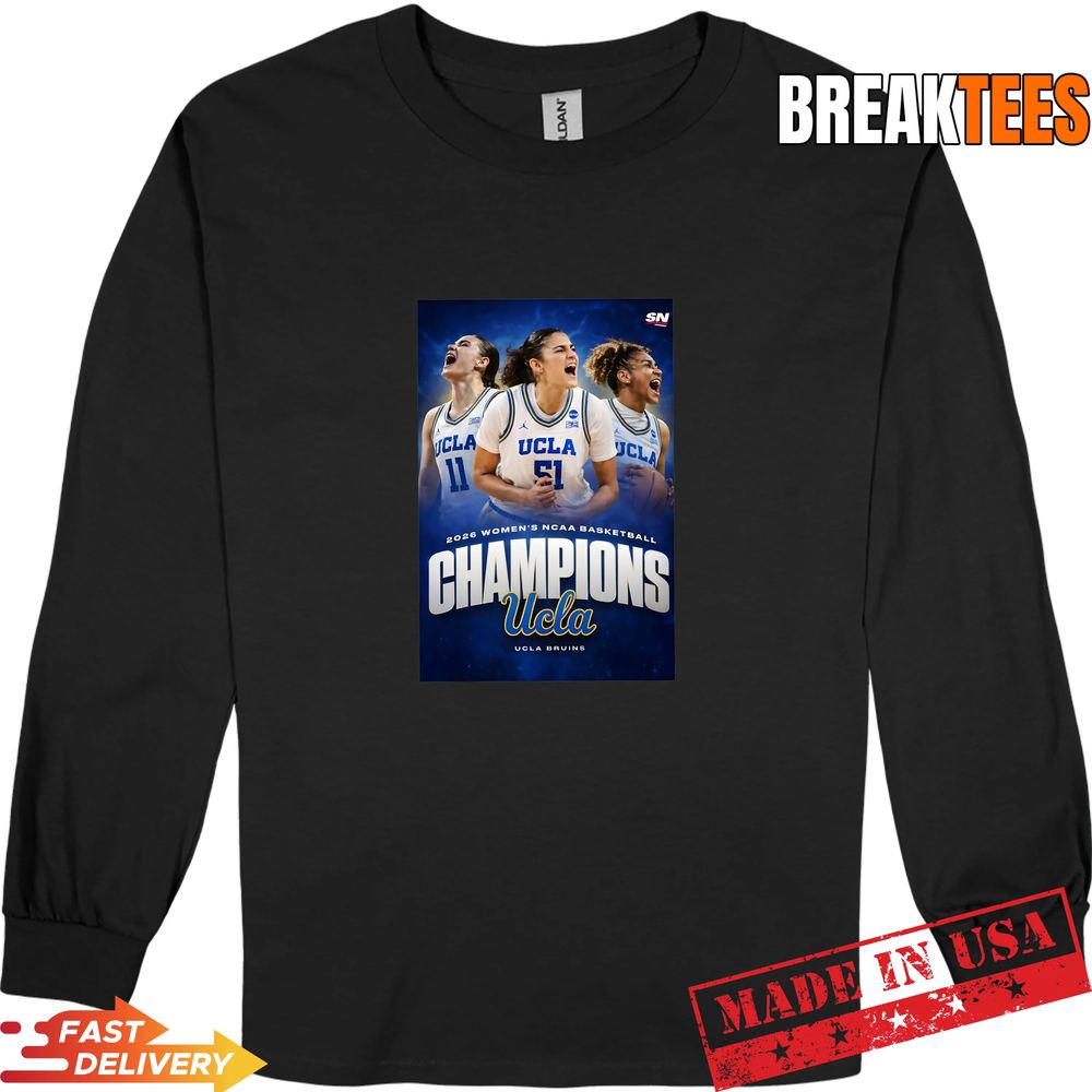 2026 Women’s Basketball National Champions UCLA Bruins Commemorative Tee