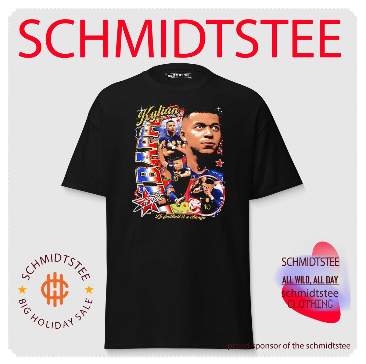 2026 World Cup France Kylian Mbappe 90s style shirt