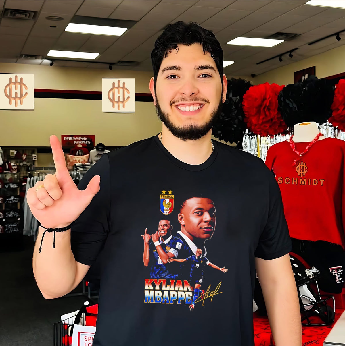 2026 World Cup France Kylian Mbappe signature shirt
