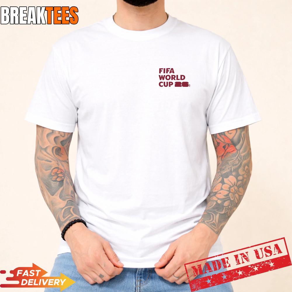 2026 World Cup We Are 26 White T-Shirt – Feel the Pride
