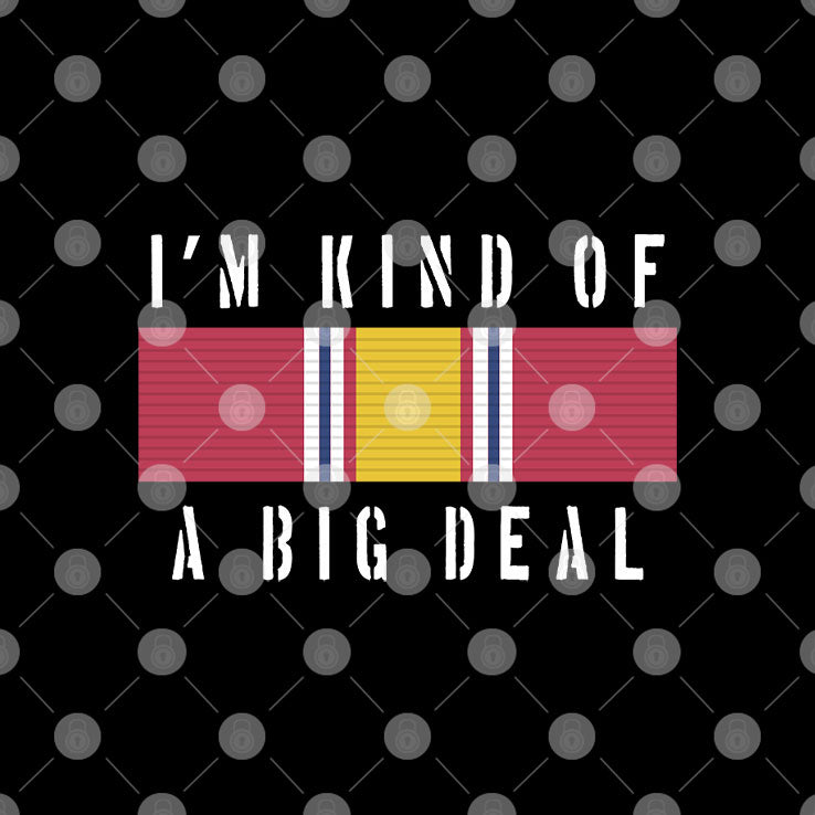 Brian Kerg National Defense Service Medal I’m Kind Of A Big Deal T Shirt