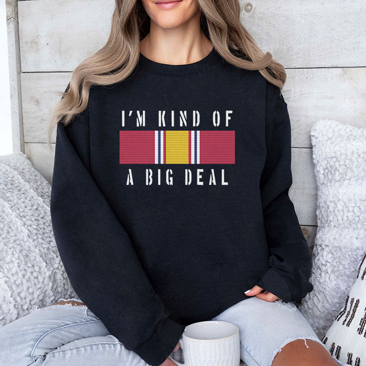 Brian Kerg National Defense Service Medal I’m Kind Of A Big Deal T Shirt