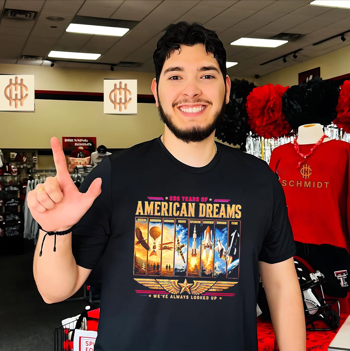250 Years Of American Dreams We’ve Always Looked Up Est 1776 Shirt