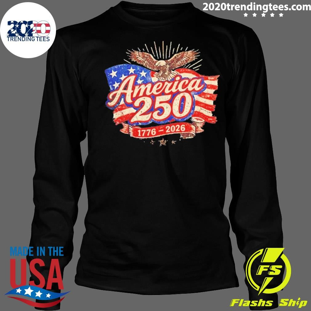 250 Years Of American Freedom Eagle Vintage Shirt