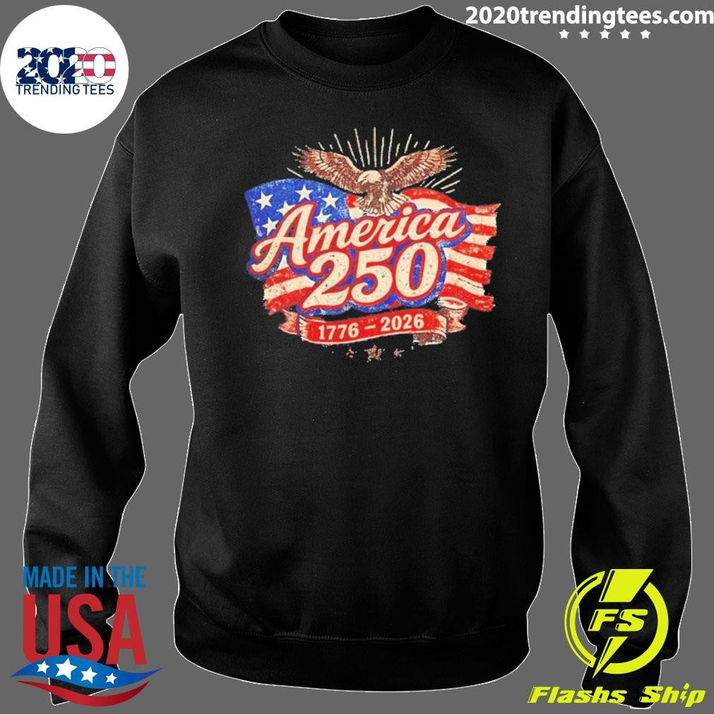 250 Years Of American Freedom Eagle Vintage Shirt
