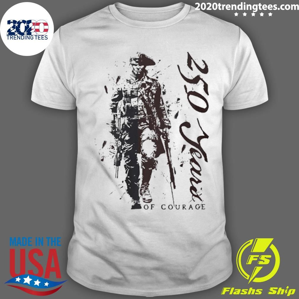250 Years Of Courage Shirt