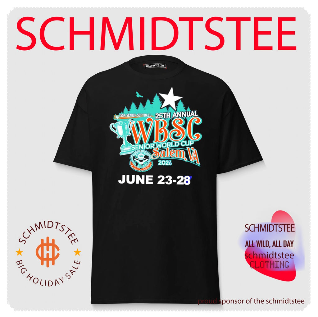25th Annual ISSA Senior Softball WBSC Senior World Cup Salem VA 2026 shirt