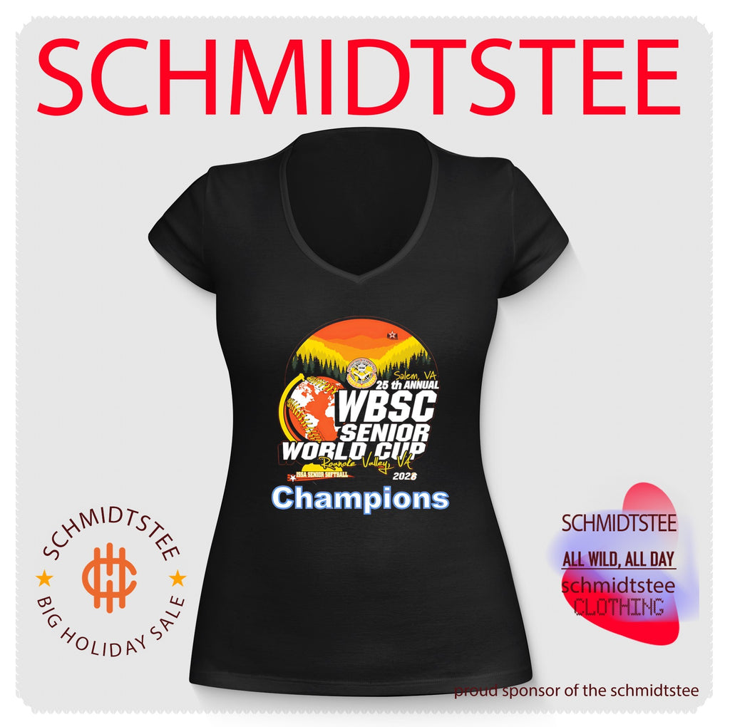 25th Annual WBSC Senior World Cup Champions Salem VA 2026 shirt