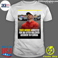 Tiger Woods Arrested For Dui After Rollover Accident In Florida Shirt