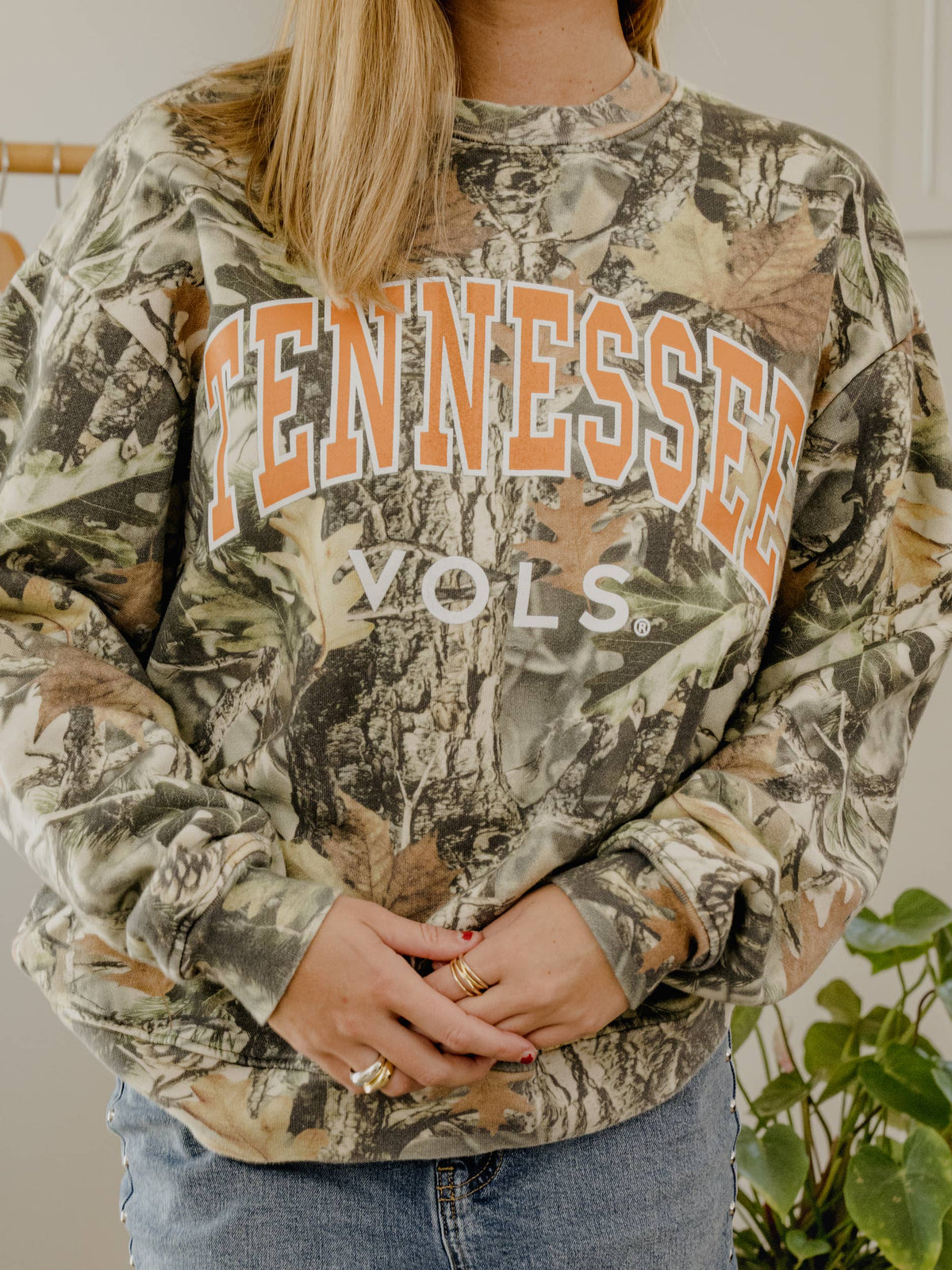 Tennessee Vols Filled Gault Camo Sweatshirt