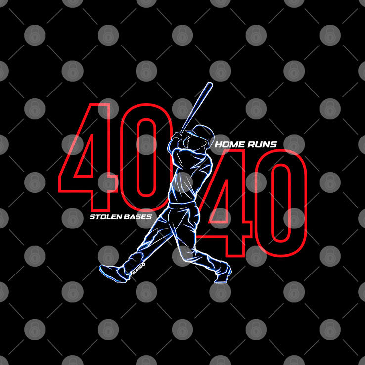 40 Stolen Bases 40 Home Runs PCA Shirt