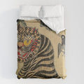 Striped Vintage Minhwa Tiger and Magpie Comforter Gallery Image 6