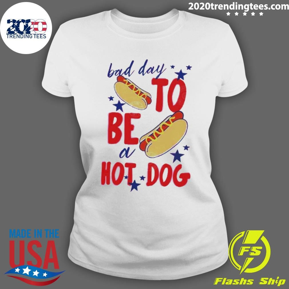 4th Of July Bad Day To Be A Hot Dog Shirt