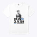 Cans For Clacton Vote Count Binface Funny Bin-Head Political Campaign Graphic UK Election Parody T Shirt