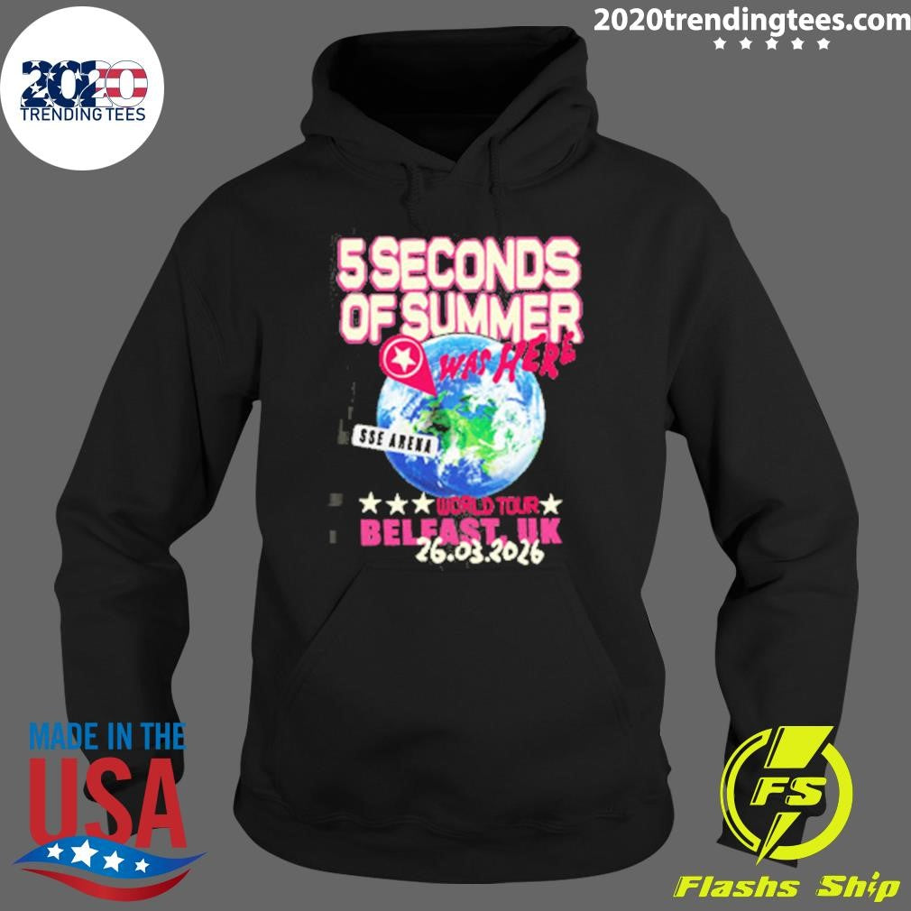 5 Second Of Summer World Tour 2026 Shirt