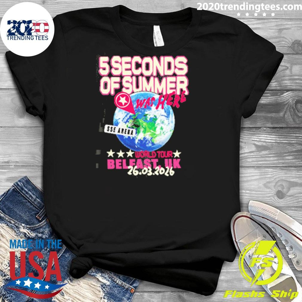 5 Second Of Summer World Tour 2026 Shirt