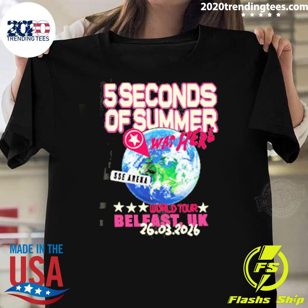 5 Second Of Summer World Tour 2026 Shirt