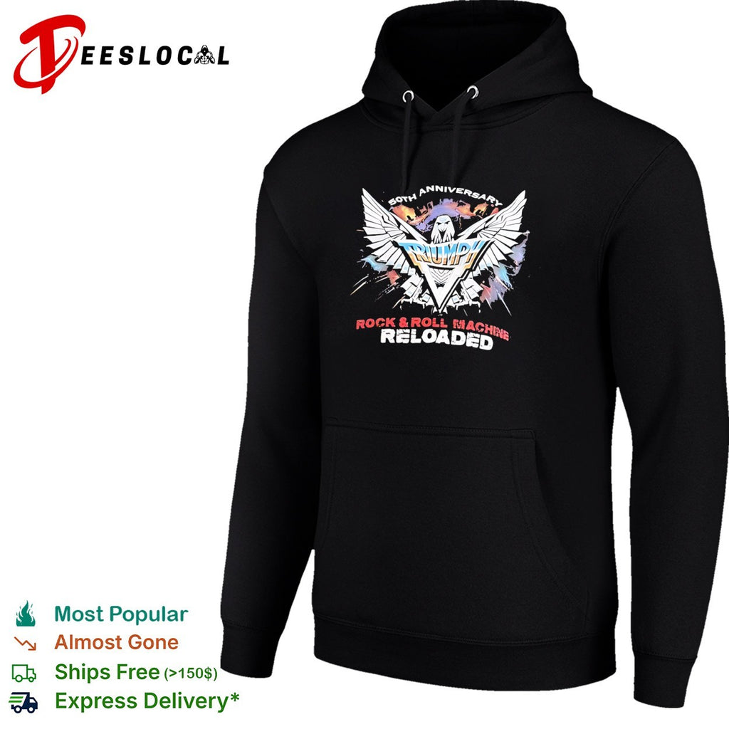 50th Anniversary Rock and Roll Machine Reloaded eagle shirt