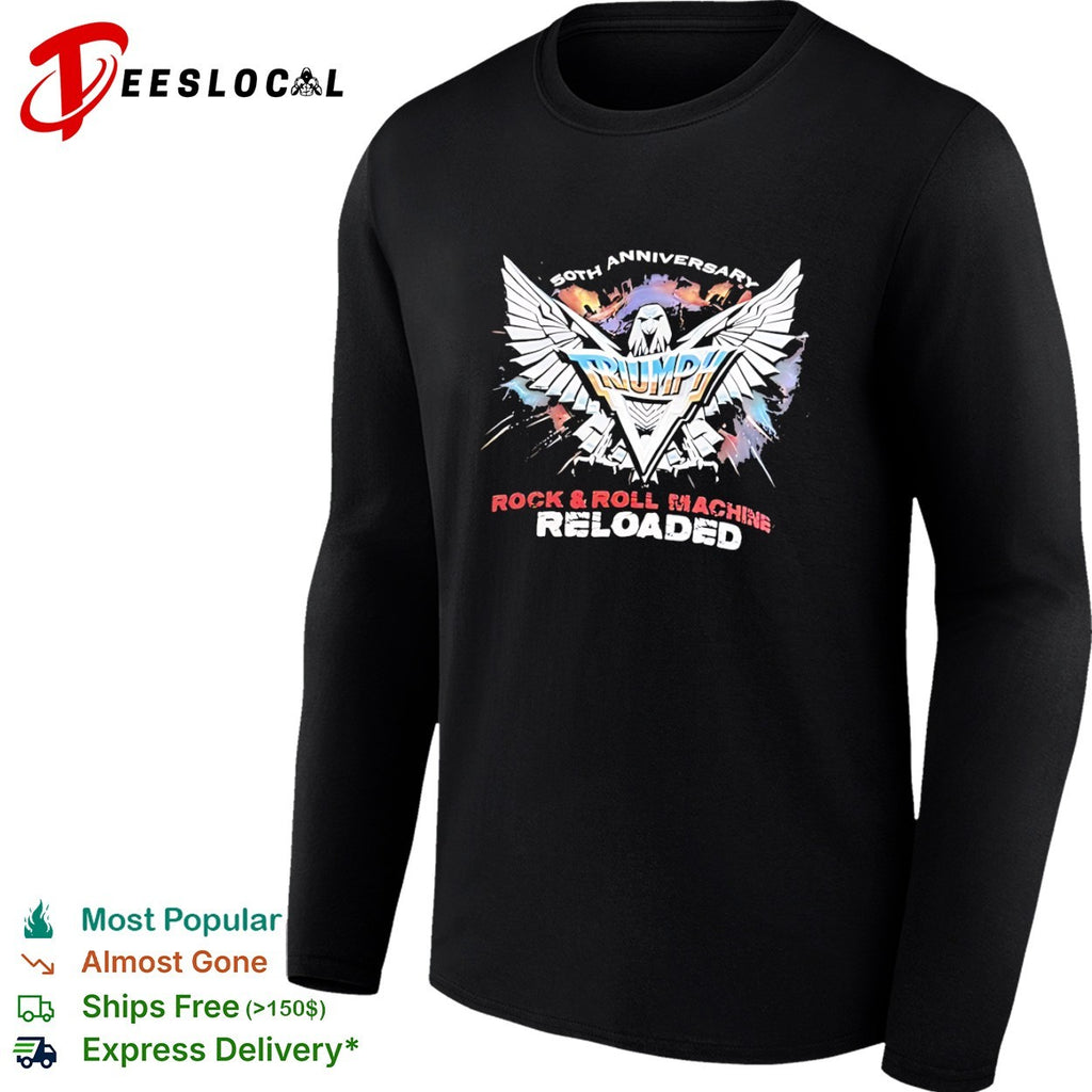 50th Anniversary Rock and Roll Machine Reloaded eagle shirt