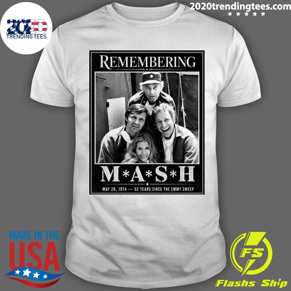 52 Years Ago Today MASH Made Emmy History Shirt
