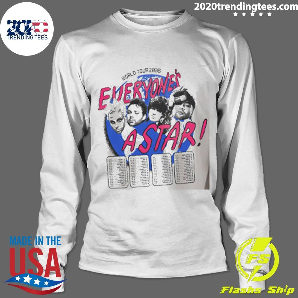 5sos World Tour 2026 Merchandise Shirt