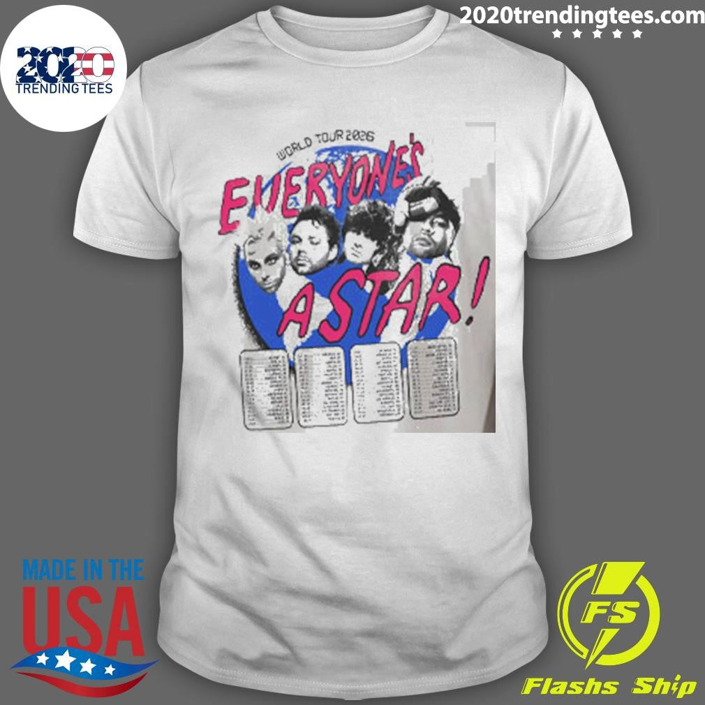 5sos World Tour 2026 Merchandise Shirt