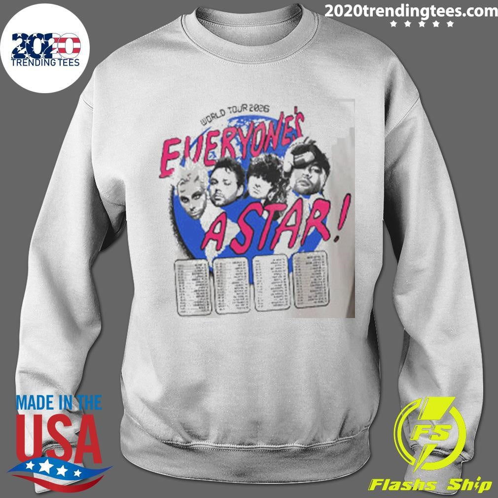 5sos World Tour 2026 Merchandise Shirt