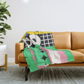 Funny Face Throw Blanket Gallery Image 1