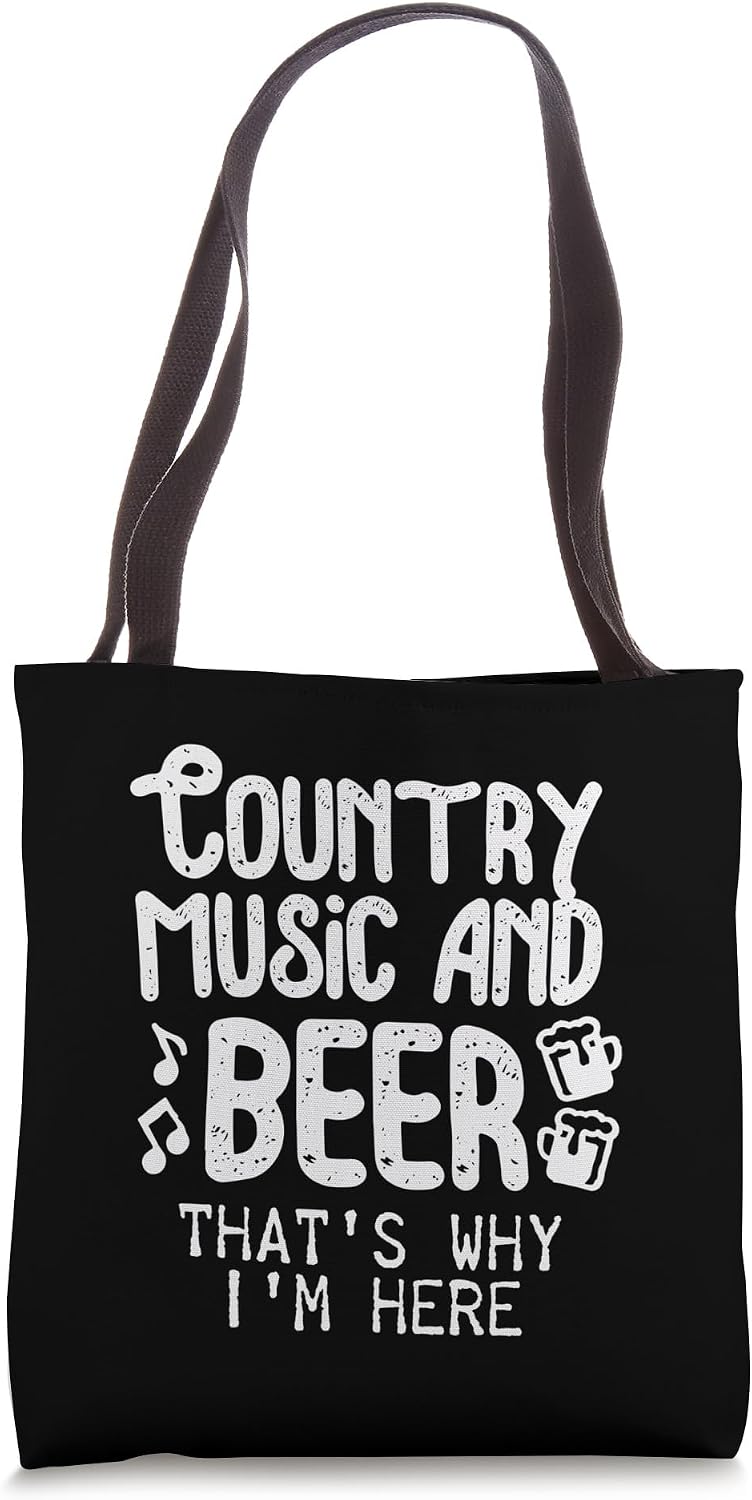 Country Music and Beer Thats Why Im Here Shirt
