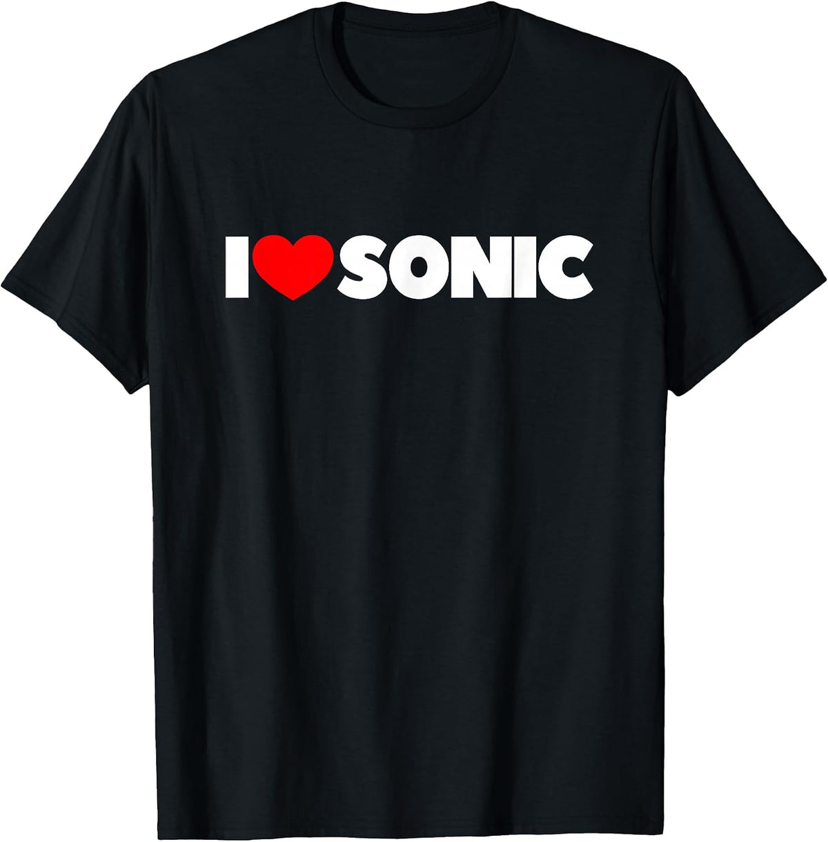 I Love Sonic Shirts
