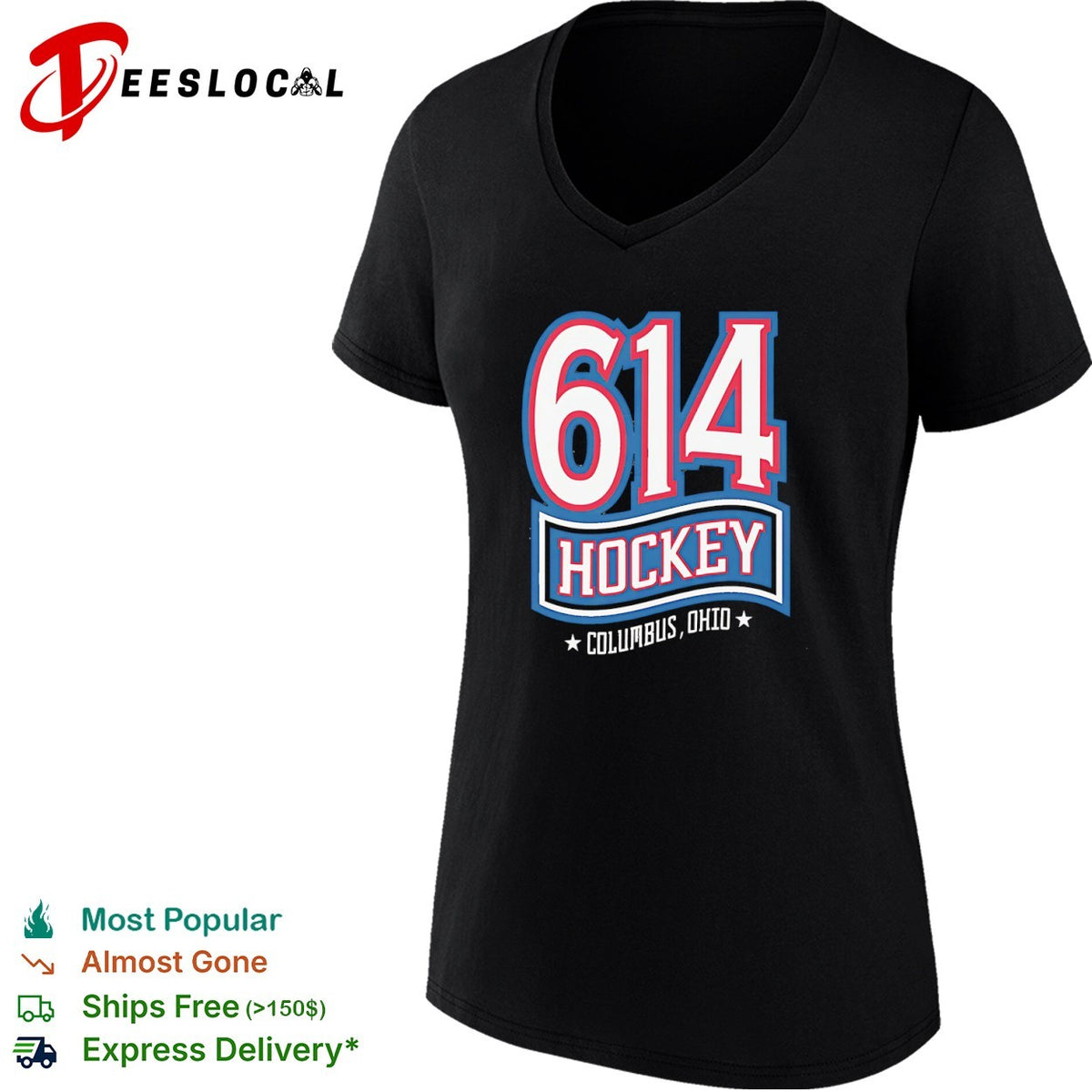 614 Hockey Columbus Ohio shirt