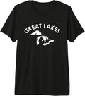 GREAT LAKES MAP SILHOUTTE