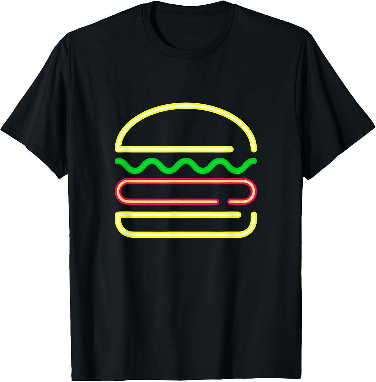 Neon Burger Sign Tee