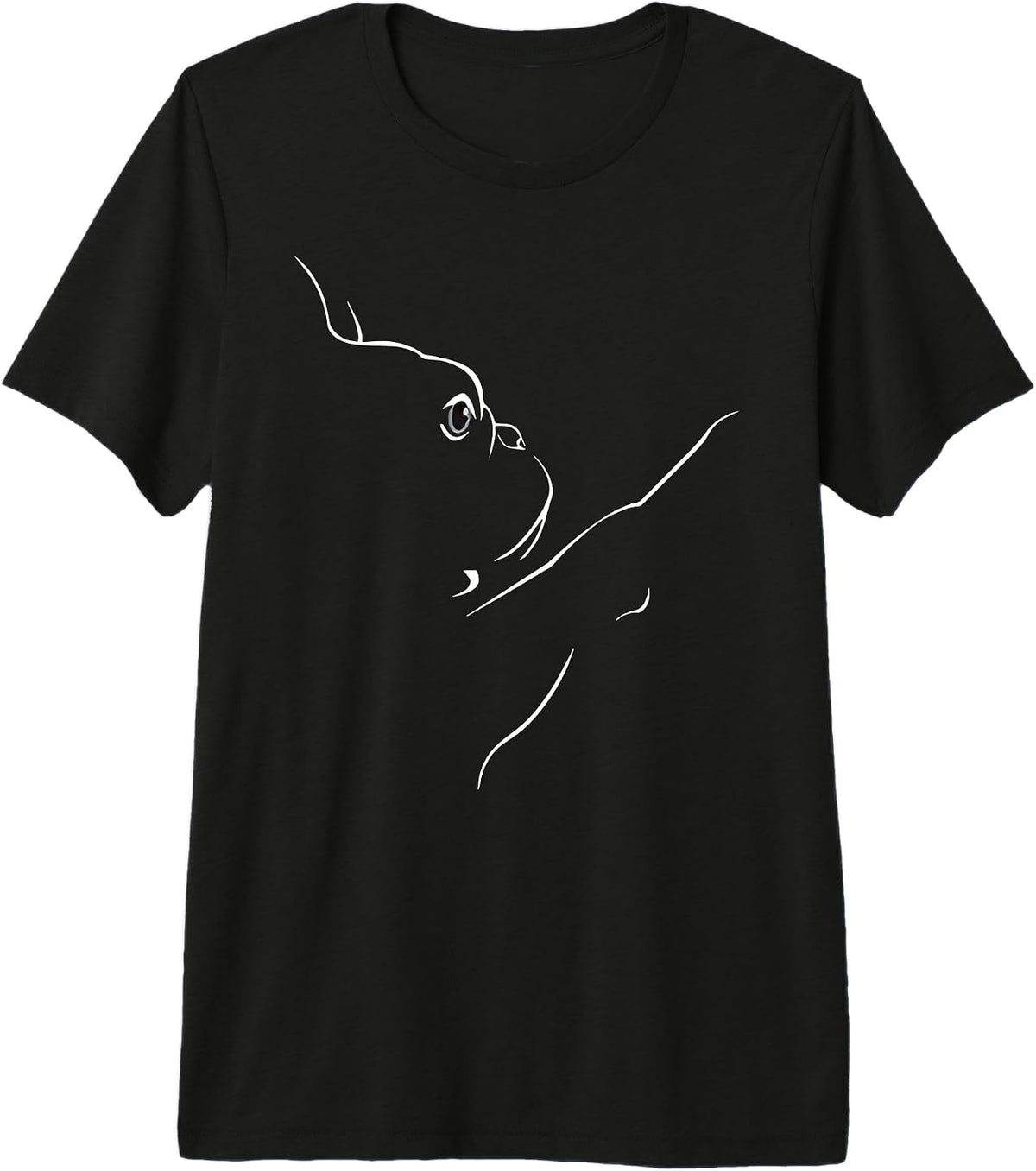 French Bulldog Illustration Line Art By Merch