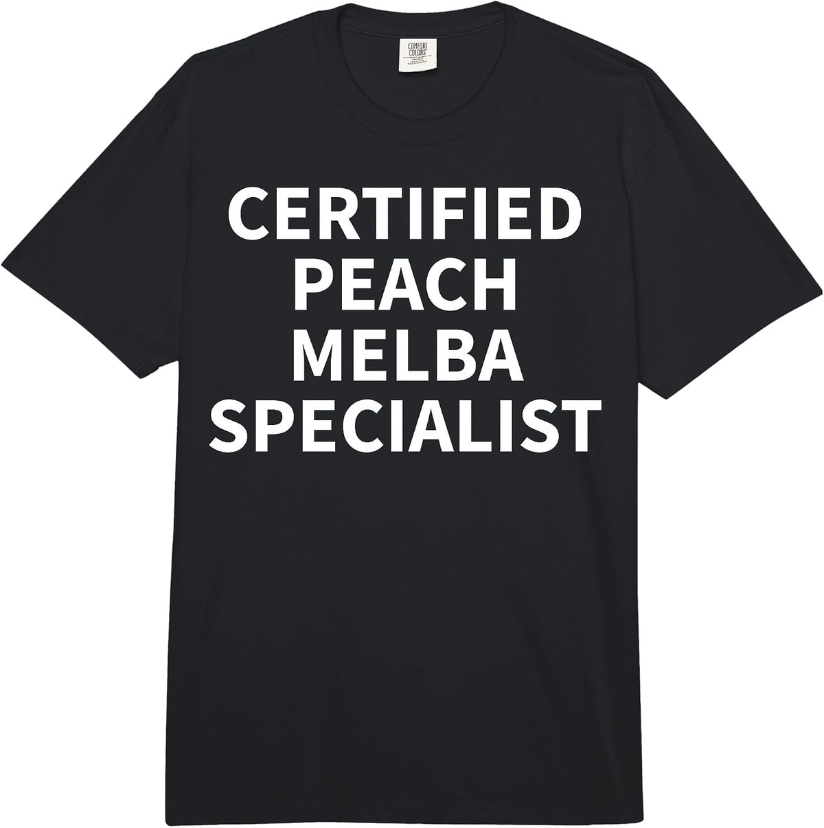 Cool Peach Melba Humor Quote Merch