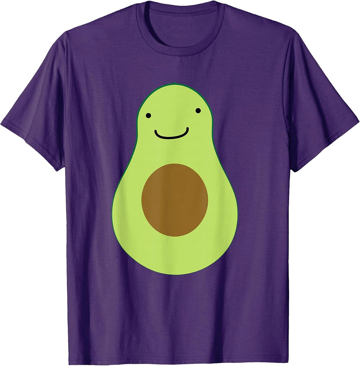 Cute Smiley Avocado Funny Tee