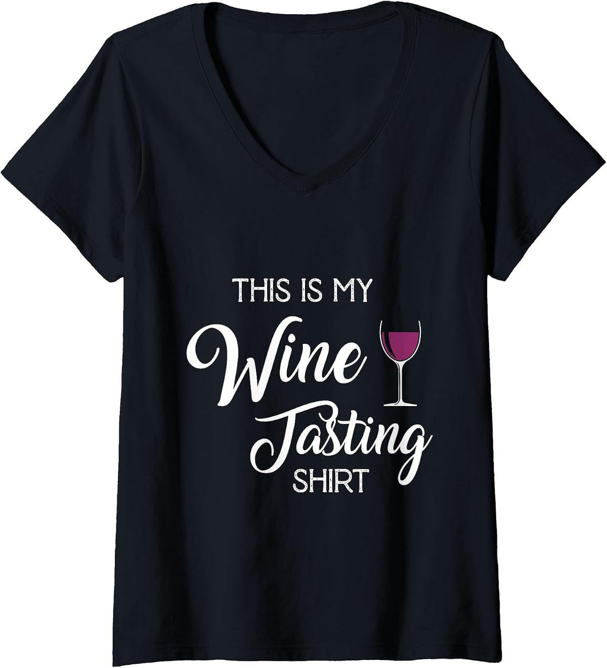 Funny Tee Graphic M23T This Is My Wine Tasting Shi