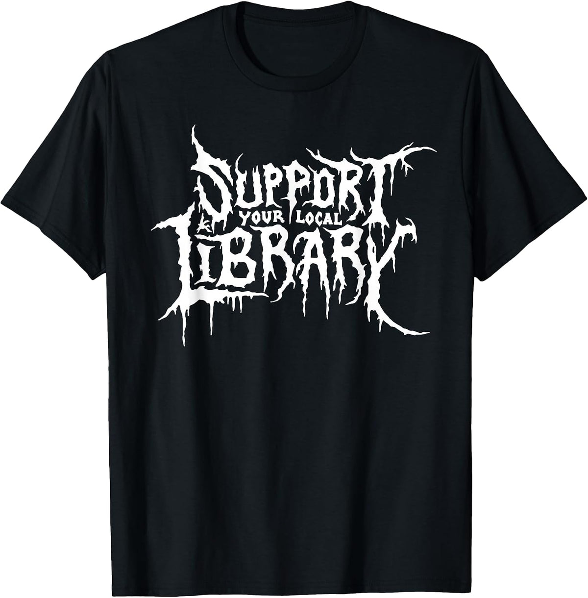 Scary Support Library Gothic Read Culture