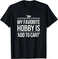 Funny Shopping Lover Tee for Online Shopaholics