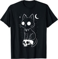 Cute Cat Creepy Goth Black Occult Kitty Outfit
